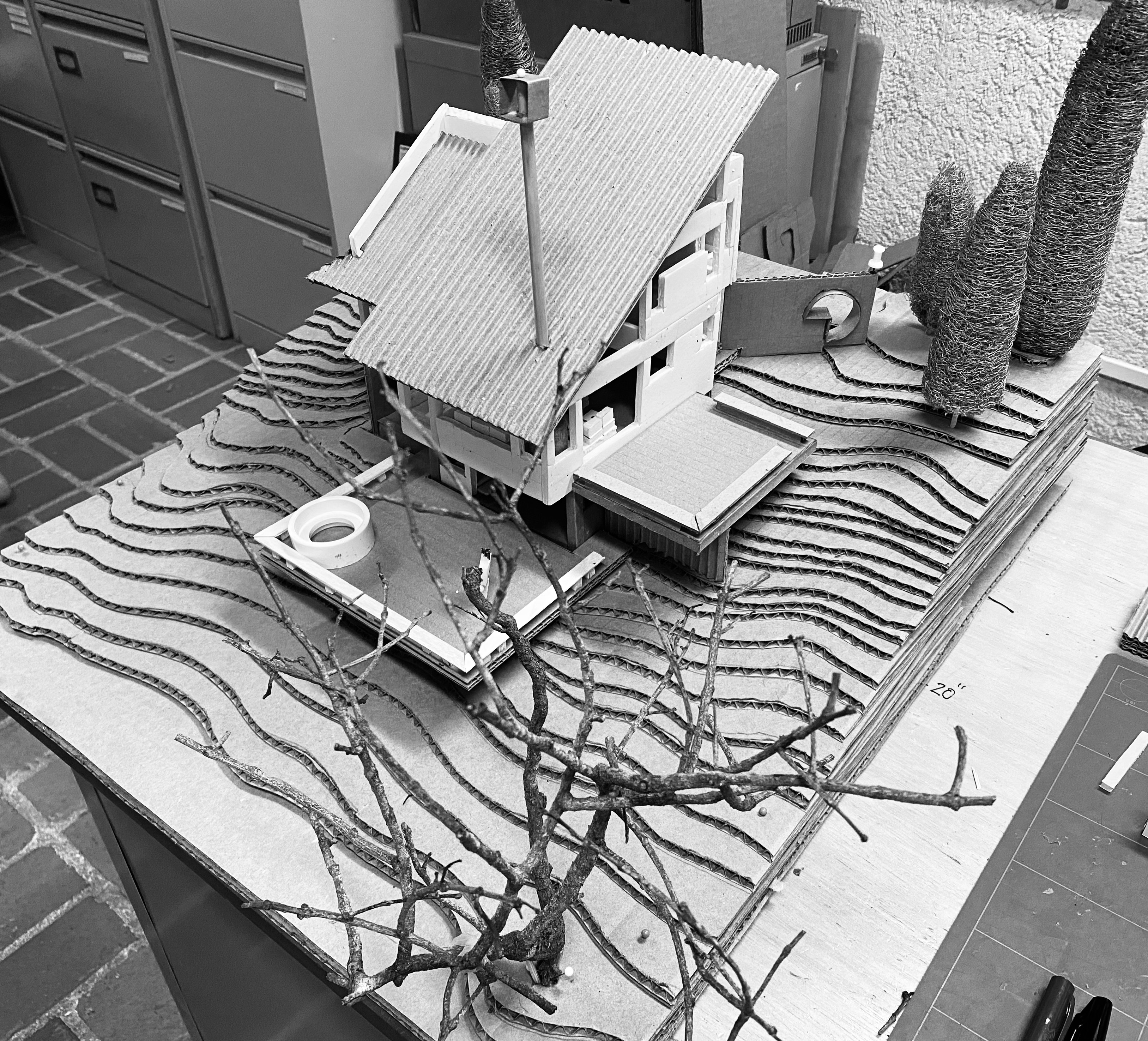 Arroyo Frio Cabin Model